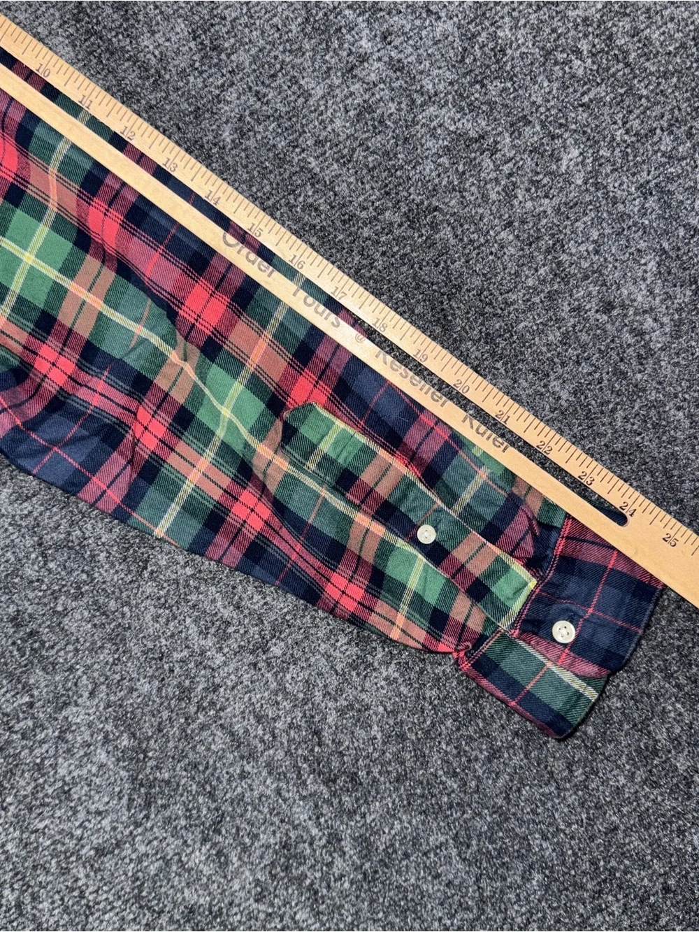 Ralph Lauren Shirt Mens XL Multicolor Plaid Button Front Long Sleeve Classic